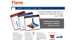 Desktop Screenshot of flamemarine.com